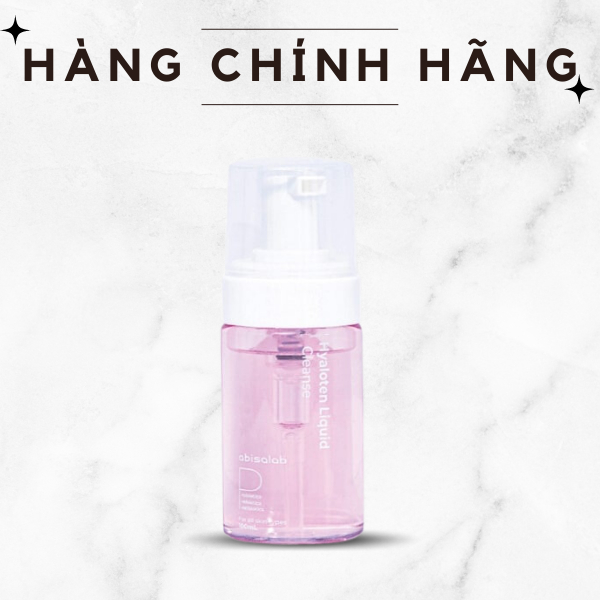 Gel rửa mặt Abisalab - HYALOTEN LIQUID CLEANSER ⚡ CHÍNH HÃNG ⚡ Gel rửa mặt cân bằng hệ vi sinh cho một làn da khỏe mạnh