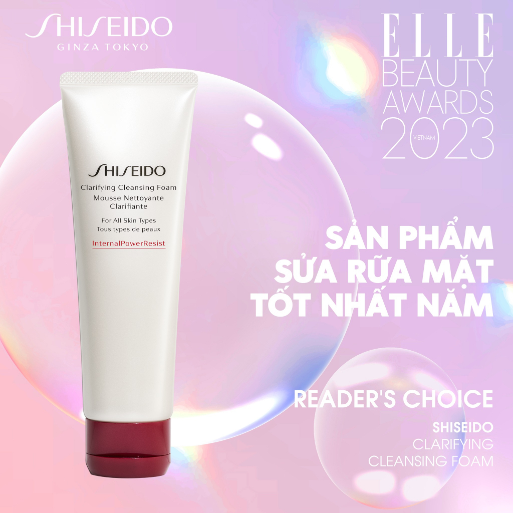 Sữa Rửa Mặt Shiseido Clarifying Foam / Deep Cleansing Foam 125ml
