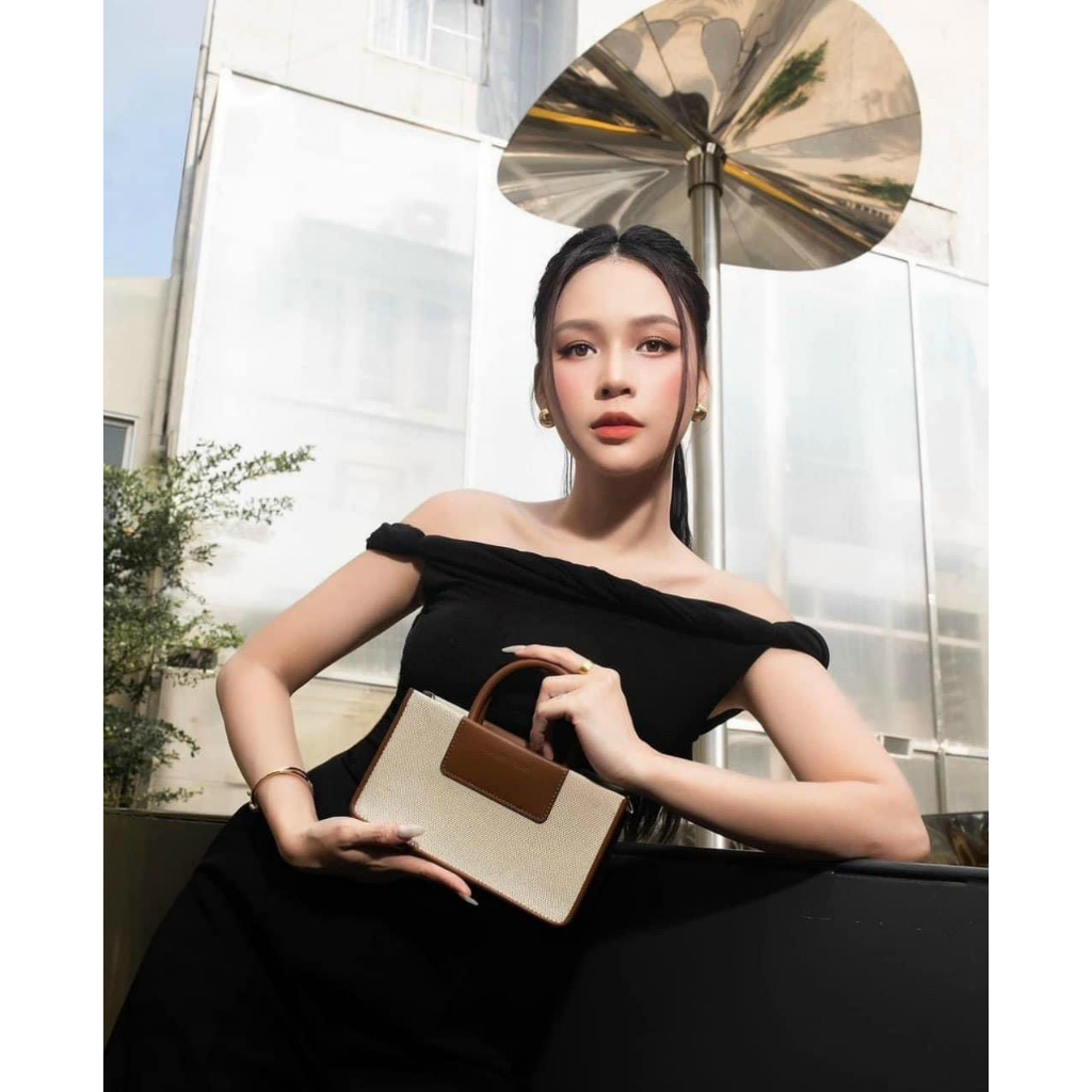 TÚI CNK Mini Astra Canvas Tote Bag xuất dư hàng chuẩn