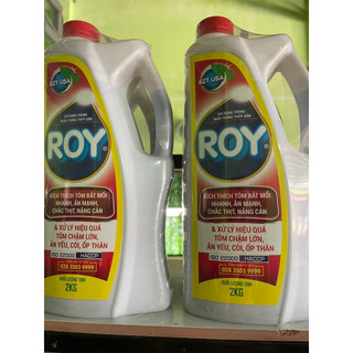 Tăng trọng Roy giúp tôm siêu tăng trưởng, chắc thịt nặng cân, chóng còi hiệu quả