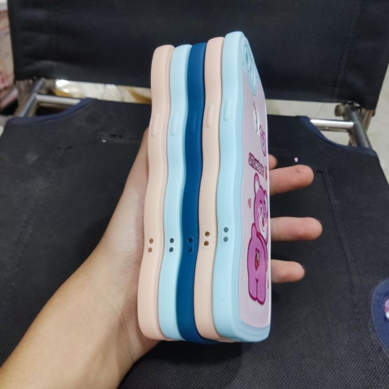 Ốp lưng Oppo F5 dẻo viền lượng sóng lưng in hình có bảo vệ camera