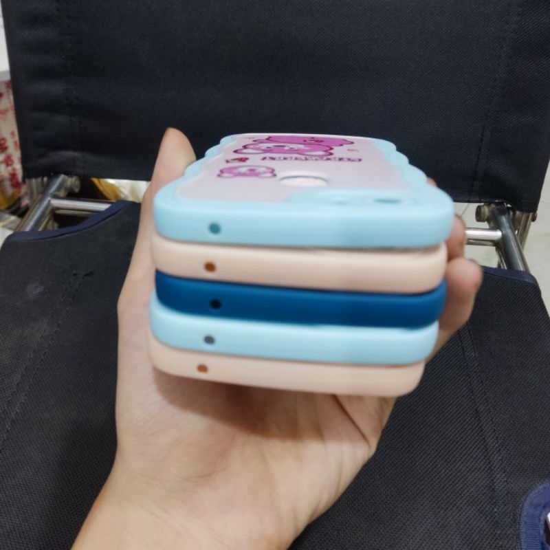 Ốp lưng Oppo F5 dẻo viền lượng sóng lưng in hình có bảo vệ camera