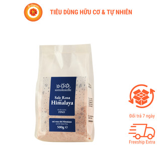 Muối hồng Himalaya xay mịn Sottolestelle 500g chứa nhiều khoáng chất và nguyên tố vi lượng tốt cho cơ thể