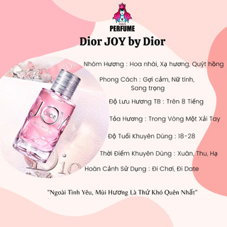 {Chính Hãng} Nước Hoa Nữ 𝗗𝗜𝟬𝗥 𝗝𝟬𝗬 𝗘𝗮𝘂 𝗱𝗲 𝗣𝗮𝗿𝗳𝘂𝗺𝗲