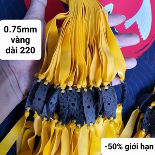 Dây thun 0.75mm latex dài 220mm số lượng có hạn giá sỉ