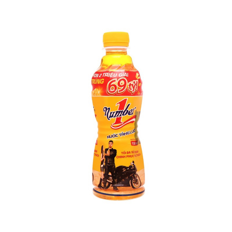 LỐC 6 chai nước tăng lực number one chai 500ml