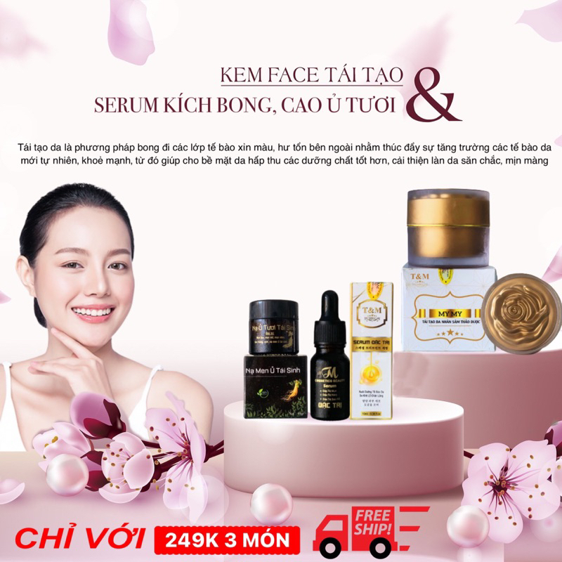 Bộ kem tái tạo da 210