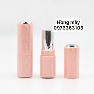 vỏ son sáp màu hồng 12.1 (rỗng)-vỏ son handmade