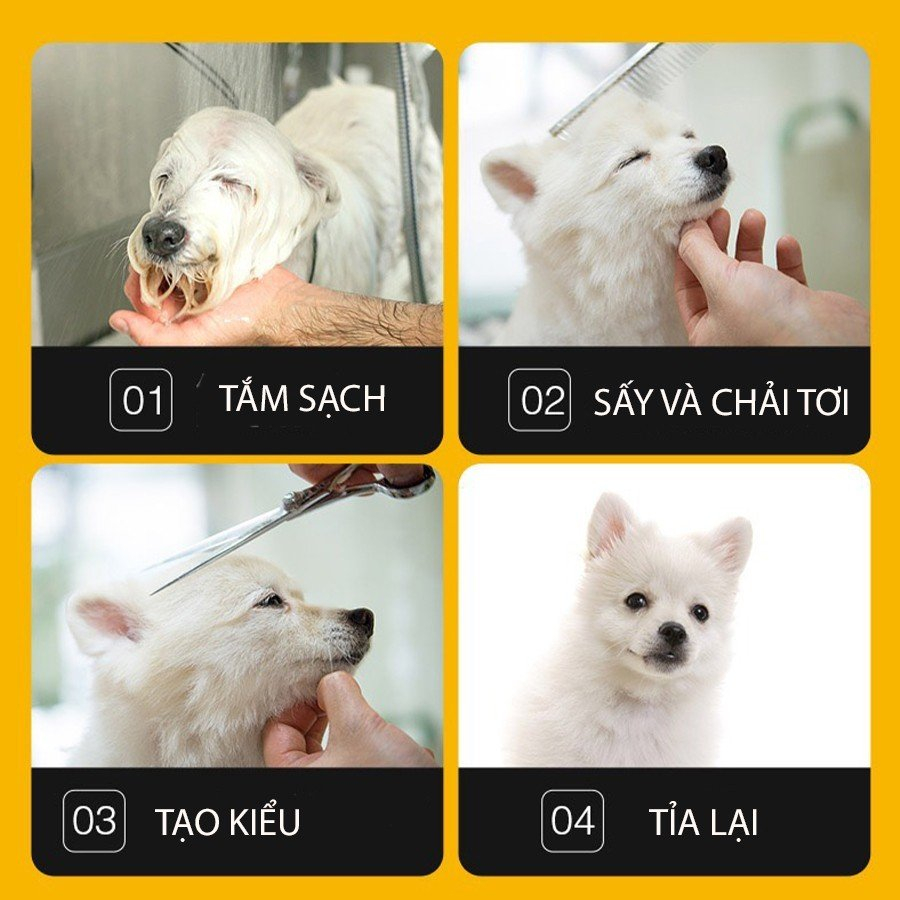 Kéo cắt tỉa lông chuyên dụng cho thú cưng nhiều loại