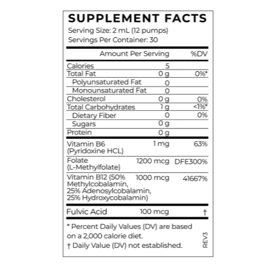 Vitamin B12 B6 Cymbiotika 60ml
