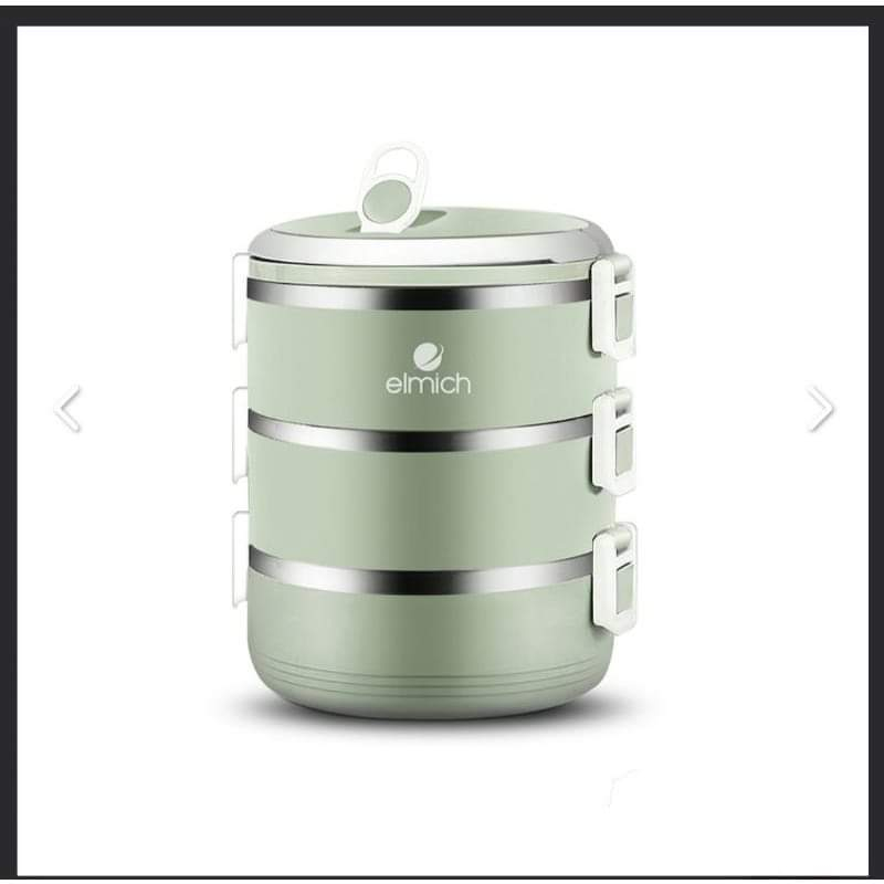 Bộ cạp lồng 3 tầng đựng cơm Elmich ELM-0836 - Sản Phẩm của Tập Đoàn ELmich