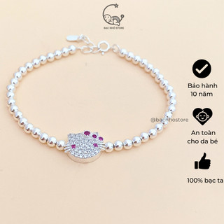Lắc bạc cho bé thiết kế bi cách điệu độc đáo bạc nhỏ store lm17