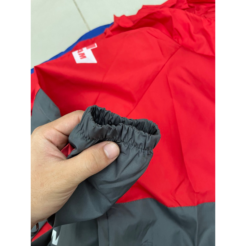 Áo khoác RacingLXhip dù nam nữ Đỏ thời trang cao cấp 2 lớp thoáng mát chất vải đẹp chuẩn hình tại Đ