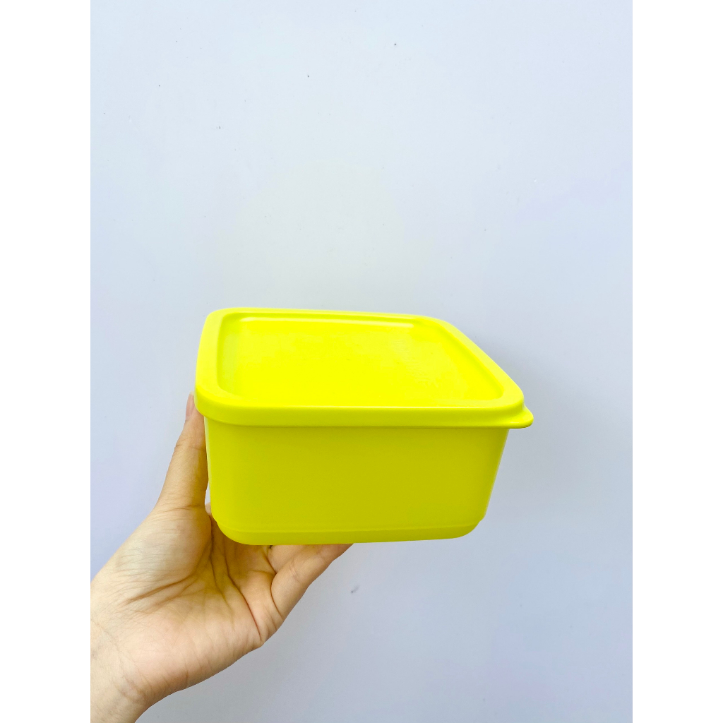 Bộ hộp sắc màu vuông thấp 650ml