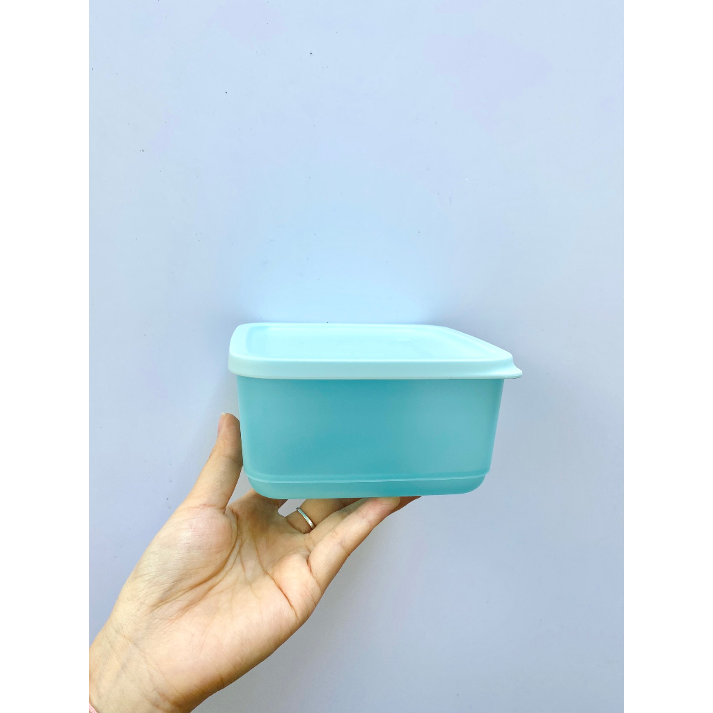 Bộ hộp sắc màu vuông thấp 650ml