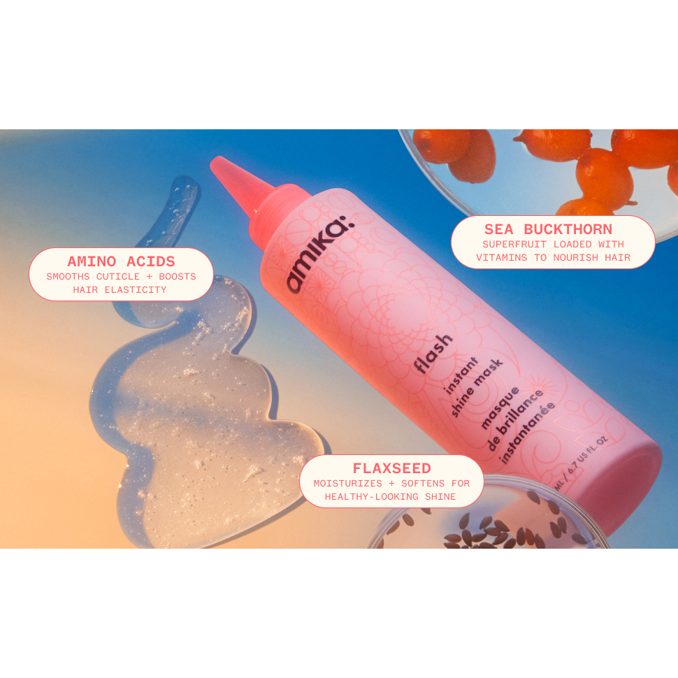 Mặt Nạ Ủ Và Xã Tóc Siêu Tốc 2 Trong 1  Amiaka: - Hair Mask Flash Instant Shine Mask Amiaka: