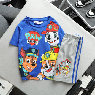 Bộ cotton ngắn tay bé trai có nhiều mẫu, hình in sắc nét