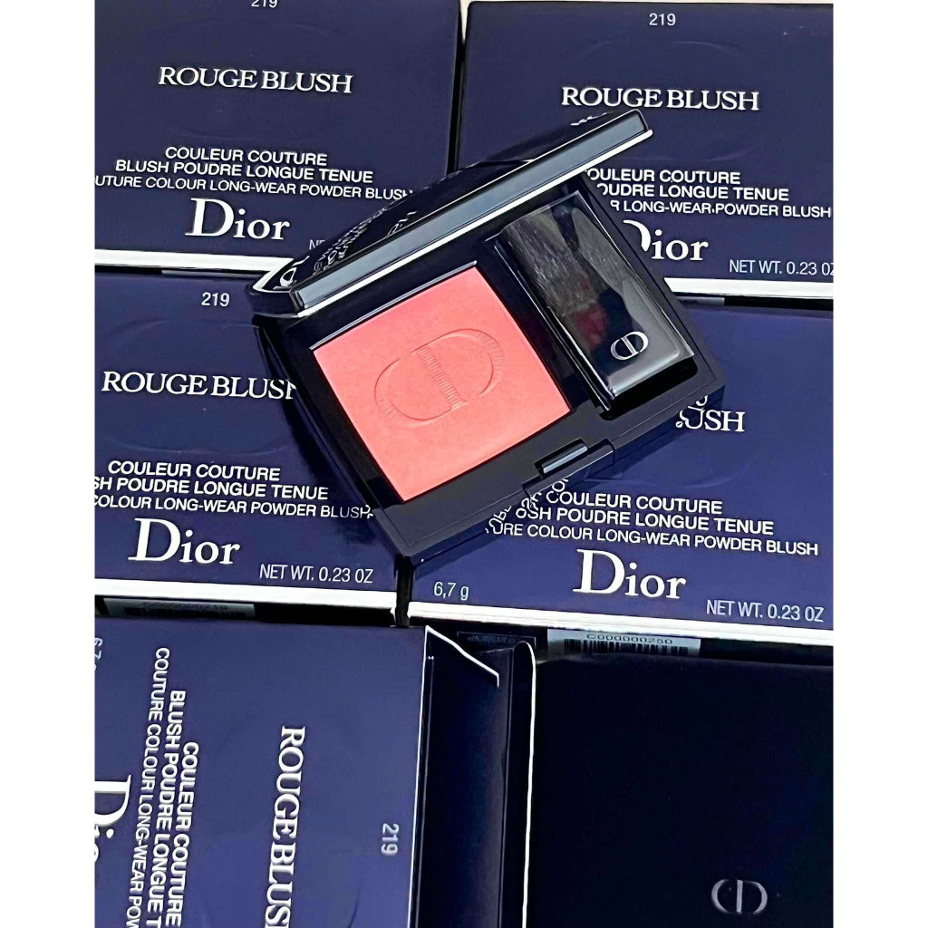Phấn má hồng Dior Rouge Blush 219 Tone Hồng Cam Đào