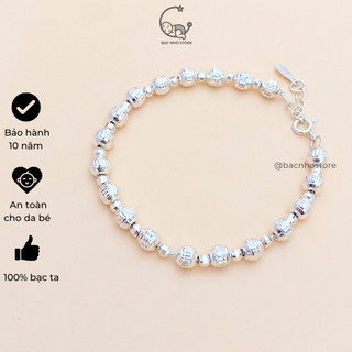 Lắc bạc cho bé bi phay đốt đặc biệt bạc nhỏ store lm21