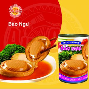 Bào ngư chay âu lạc 360g lon
