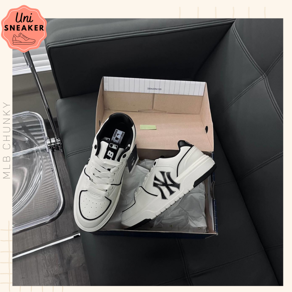 Giày MLB Chunky, Giày Chunky Nam Nữ Hàng Đẹp Full Box