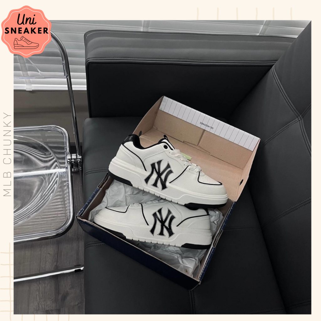Giày MLB Chunky, Giày Chunky Nam Nữ Hàng Đẹp Full Box