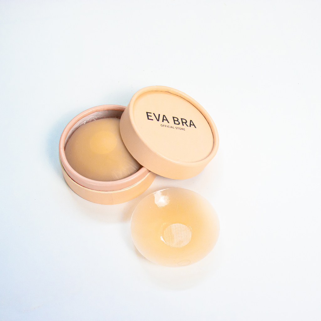 Miếng dán ngực ti silicon cao cấp chuyên dán nhũ hoa 3 cặp sử dụng nhiều lần Elsa Bra - EVA