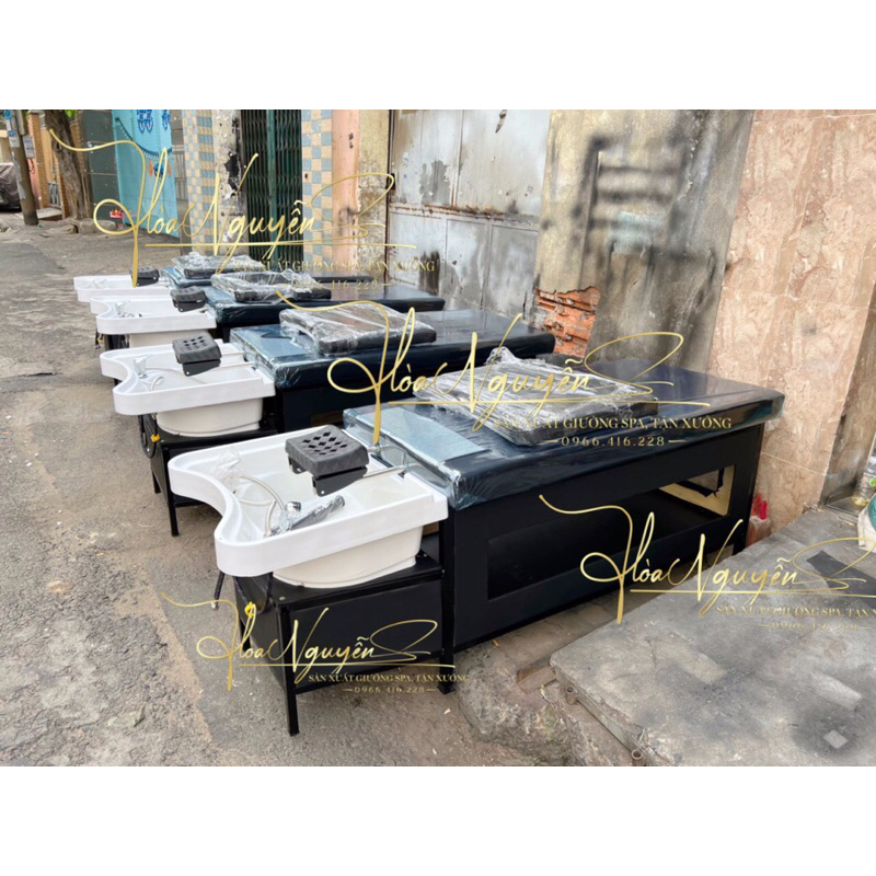 Giường Gội Đầu 2in1 Siêu Bền Đẹp - Hàng Có Sẵn