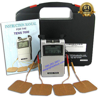 Máy điện xung trị liệu TENS 7000/Intensity 7 dùng trong vật lý trị liệu giảm đau tại nhà