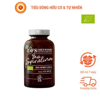 Tảo xoắn hữu cơ dạng viên Diet-Food 375 viên - Organic Spirulina Tablets