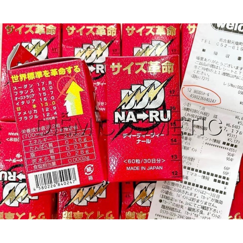 VIÊN UỐNG NARU GENKIDO giúp tăng size Nam Giới Nội Địa Nhật