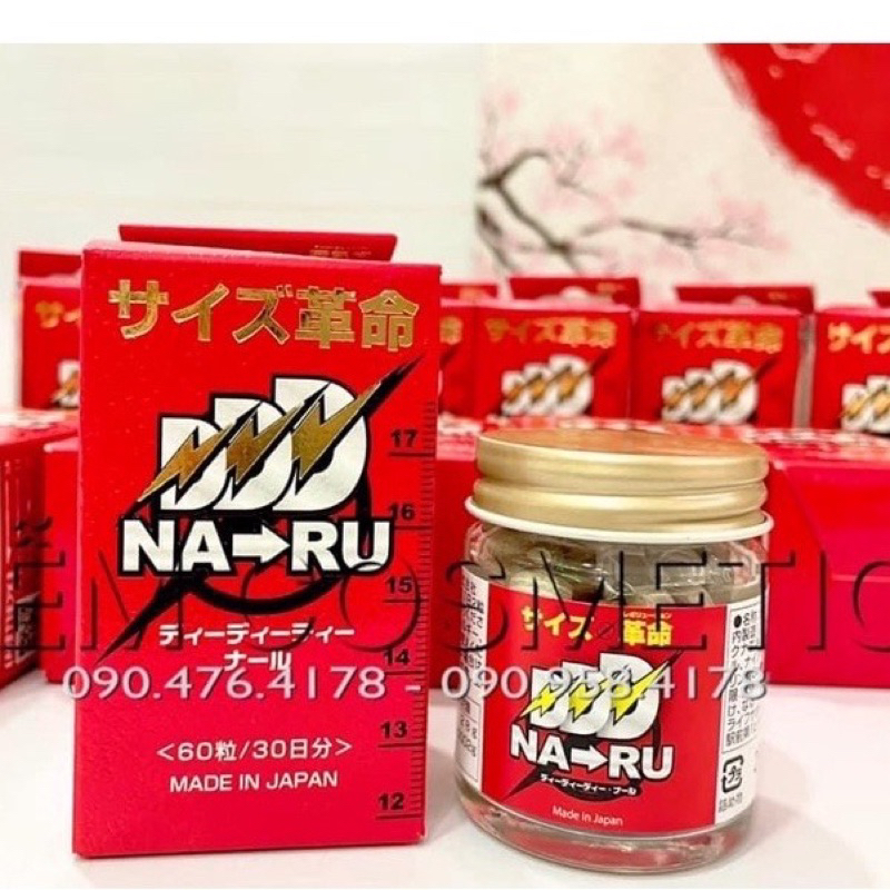 VIÊN UỐNG NARU GENKIDO giúp tăng size Nam Giới Nội Địa Nhật