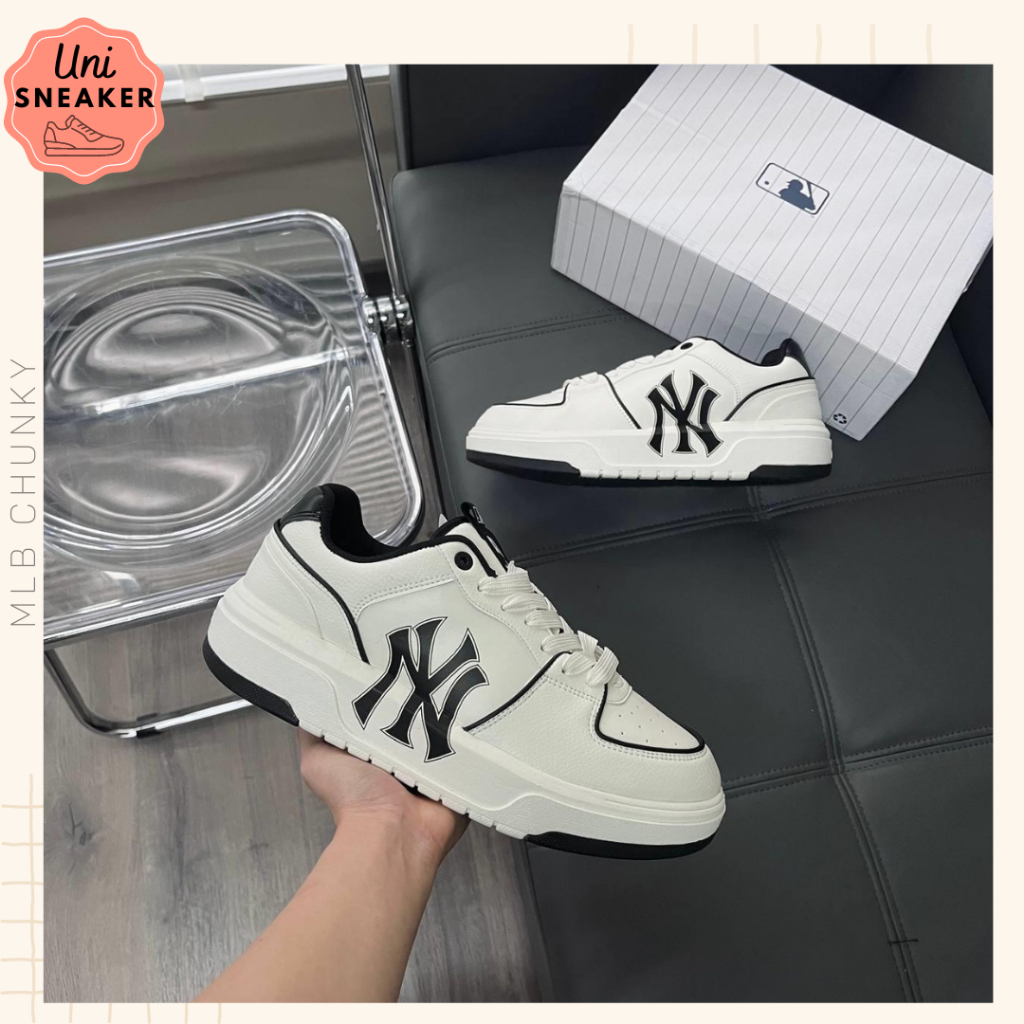 Giày MLB Chunky, Giày Chunky Nam Nữ Hàng Đẹp Full Box