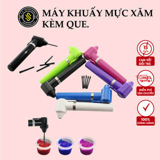 Máy Khuấy Mực Xăm 💝 Cây khoáy mực xăm Tattoo siêu bền