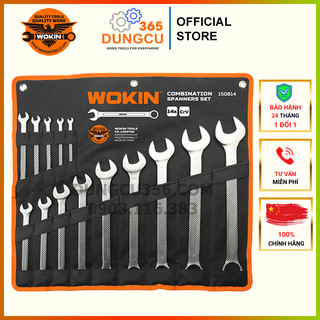 Bộ cờ lê vòng miêng 14 chi tiết wokin 150814 - hàng chính hãng