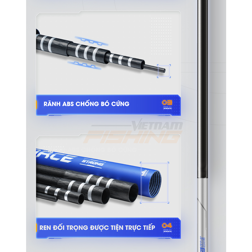 Cần Câu Handing Đại Long Ngư TH4 - Vietnam Fishing