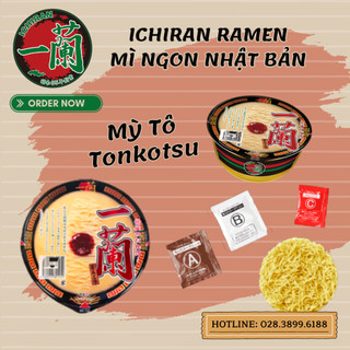 Mì ly ichiran ramen tonkotsu - ichiran cup noodle - mì không chiên