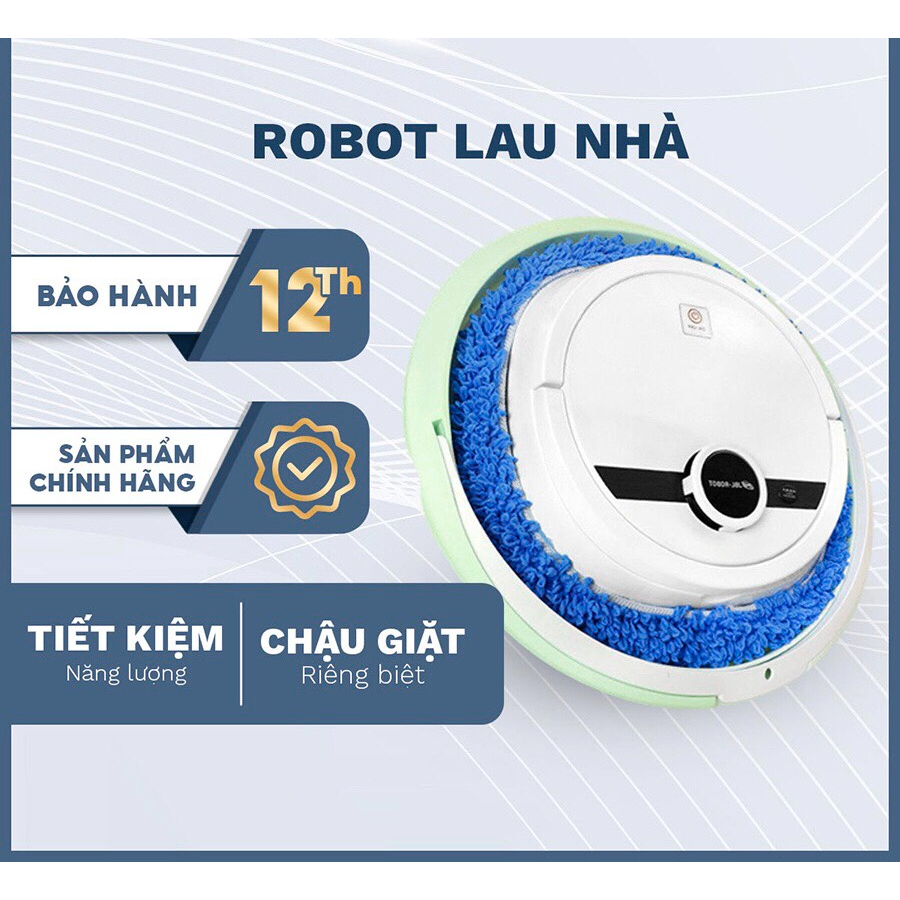 Robot Lau Nhà Robot Lau Sàn Thông Minh Tự Giặt,Vắt Khăn Lau | BigBuy360 - bigbuy360.vn