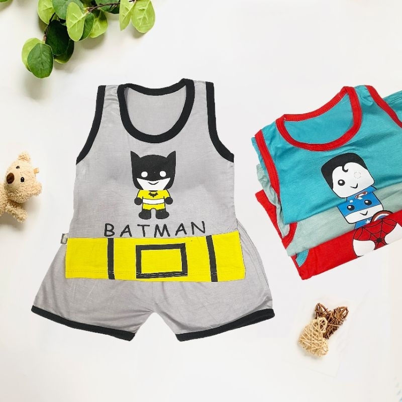 Mẫu mới Minky Mom bộ ba lỗ cho bé trai hoạ tiết năng động cute size từ 6-16kg