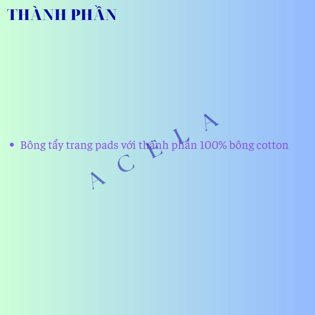 Bông tẩy trang 3 lớp LATUBO FM Cotton Pads 222 miếng