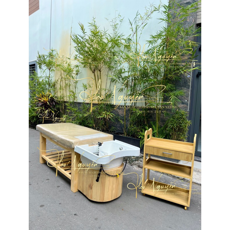 ❄ Giường Gội Đầu 2in1 Siêu Bền Đẹp - Hàng Có Sẵn