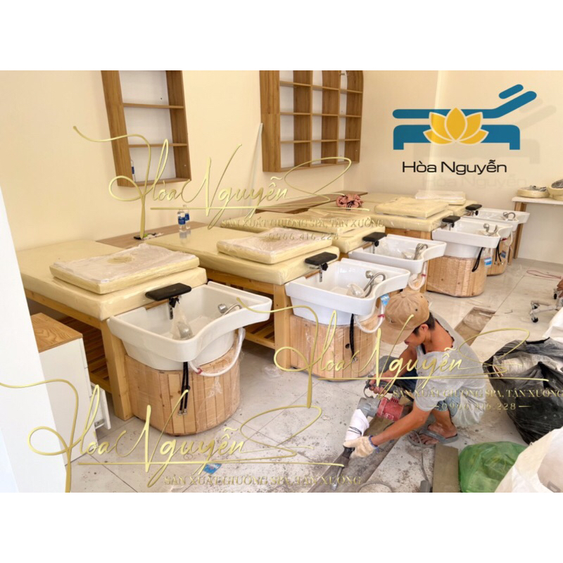 ❄ Giường Gội Đầu 2in1 Siêu Bền Đẹp - Hàng Có Sẵn