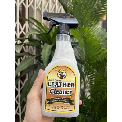 Dung dịch làm sạch ghế da, sofa da, nội thất HOWARD LEATHER CLEANER LTC016, 473ML