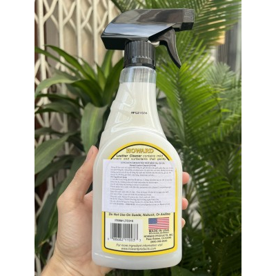 Dung dịch làm sạch ghế da, sofa da, nội thất HOWARD LEATHER CLEANER LTC016, 473ML