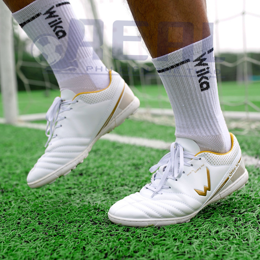 Giày Đá Bóng Nam WIKA Sân Cỏ Nhân Tạo Đế TF Đã Khâu, Giày Đinh Đá Bóng Đá Banh Nữ Màu Hồng Chính Hãng | REALSHOP97