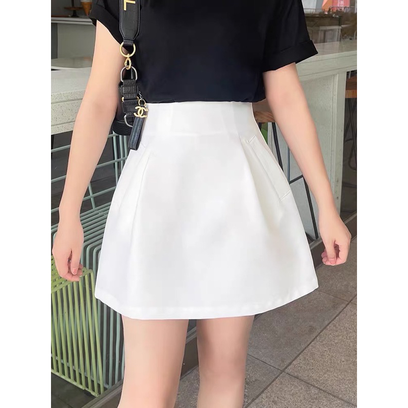 Chân Váy Tafta Dáng Xoè Có Lớp Lót Bo Chun BIGSIZE_Tcstore98