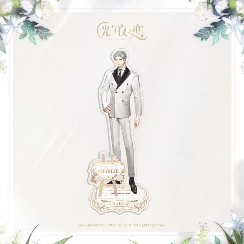 Light and Night | Mô hình standee acrylic ver Chú rể