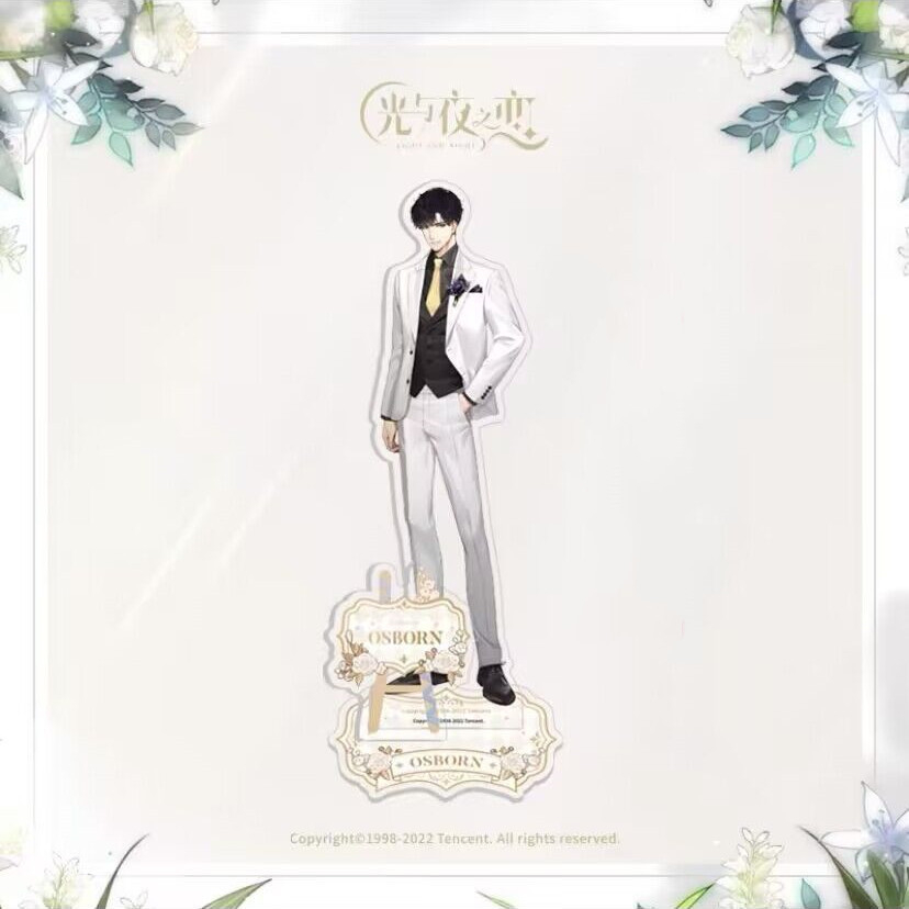 Light and Night | Mô hình standee acrylic ver Chú rể