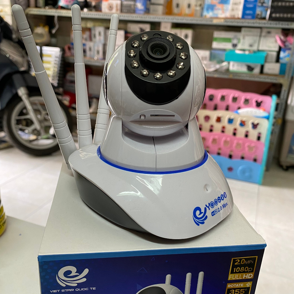 Camera Giám sát không dây YOOSEE HD 1080P - 2.0 GG - hình ảnh rõ nét