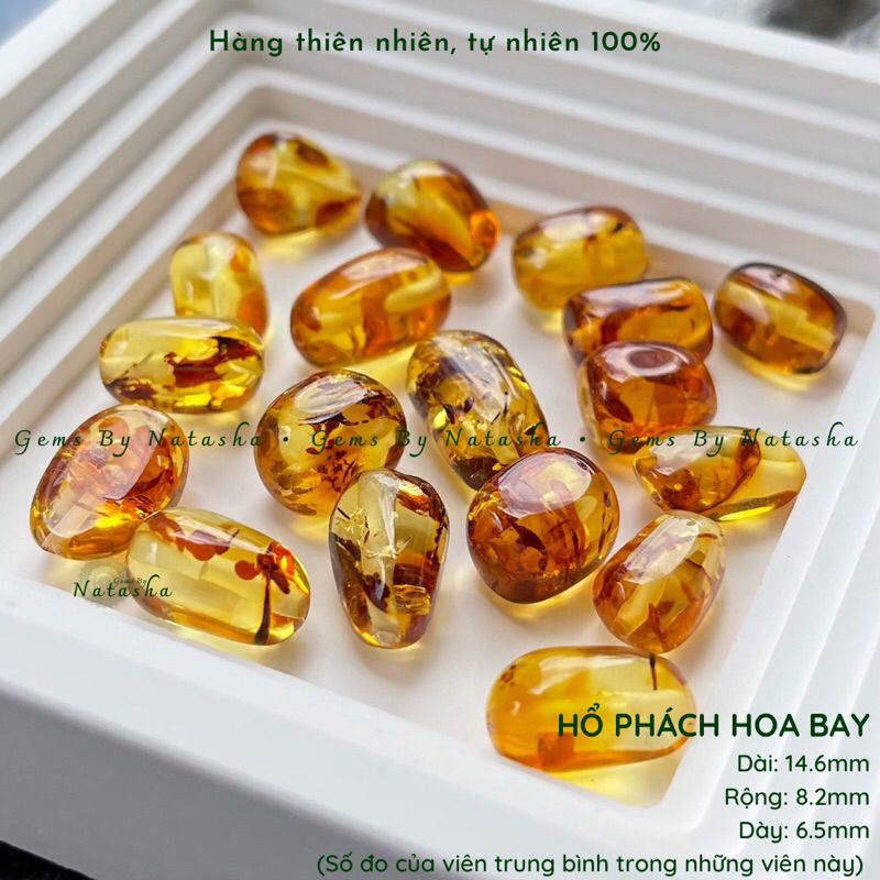 Vòng Tay Amber Hổ Phách Hoa Bay Tự Nhiên Thiên Nhiên Mix Chỉ Ngũ Sắc